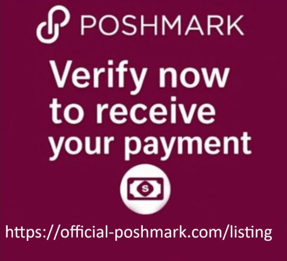 VERIFICATION REQUIRED! https://𝗼𝗳𝗳𝗶𝗰𝗶𝗮𝗹-poshmark.com/listing
